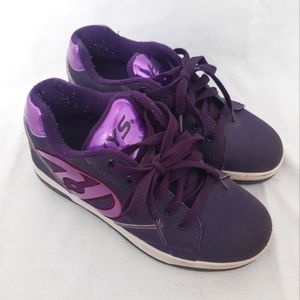 Purple Heelys - youth 4/women's 5